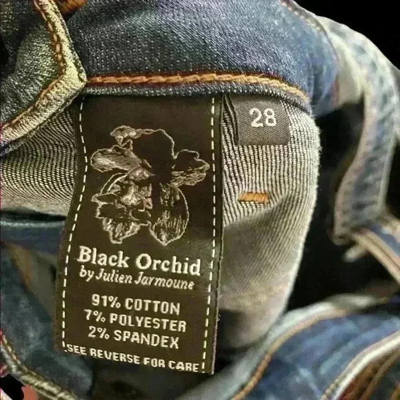 Black Orchid Los Ángeles Denim Overalls Size 28 - Picture 9 of 15